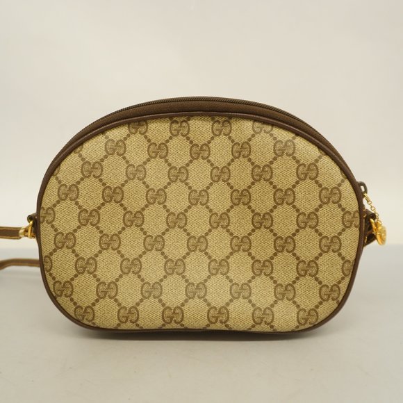 Auth Gucci Shoulder Bag 007 0990 427 Women's GG Supreme Beige,Brown - Picture 12 of 12